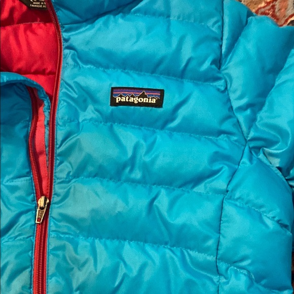 Patagonia Blue Puffer Jacket - Picture 3 of 7